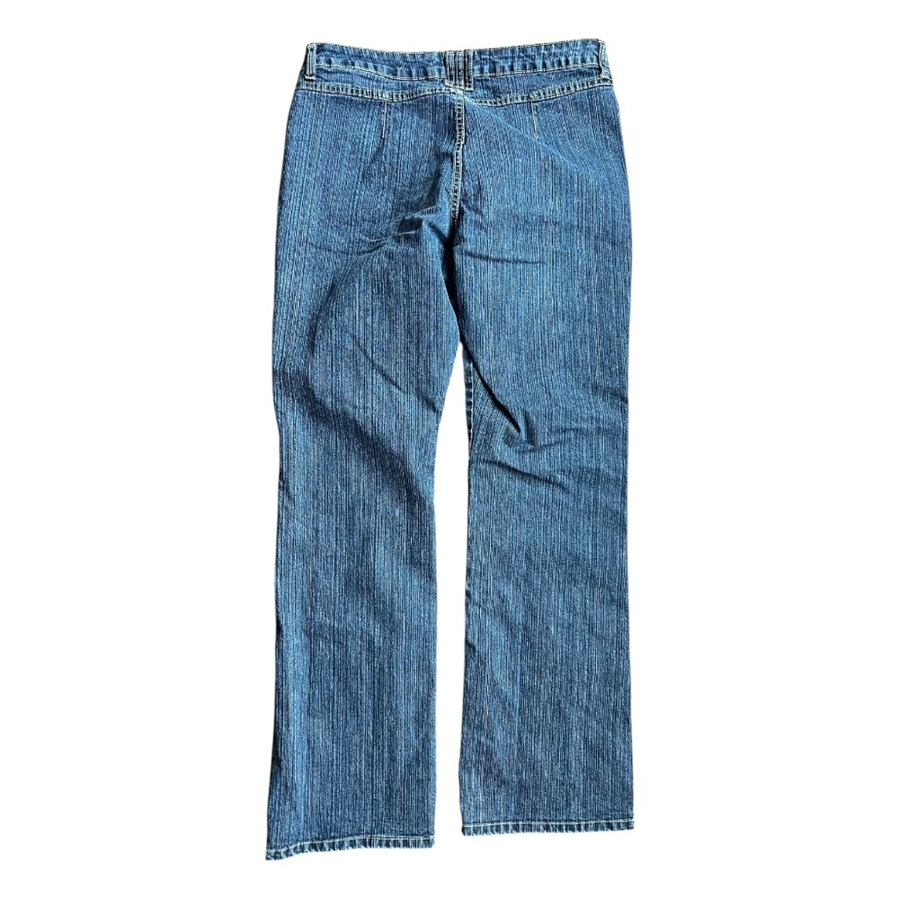 Vintage y2k Fubu Denim Jeans Low-Rise Silhouette Size 13/14 - Picture 2 of 4